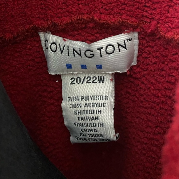 Covington | Knitted Fold Neck Sweater - Picture 6 of 6